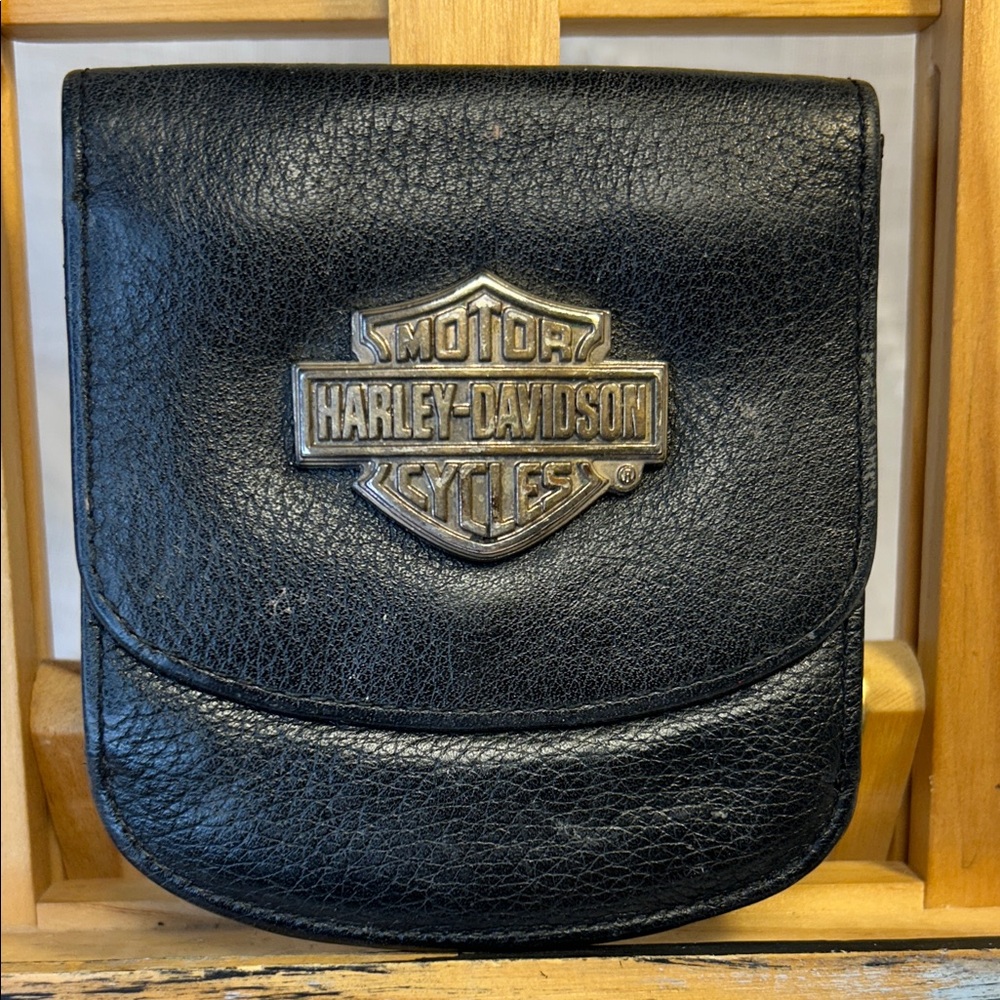 Harley-Davidson genuine leather wallet vintage